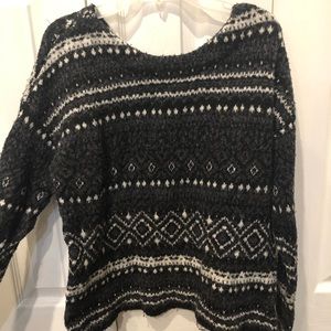 American Eagle fuzzy sweater